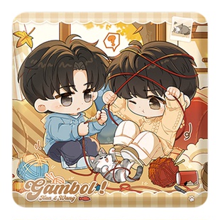 正版漫谷文化官方 某某周边 木苏里原著小说衍生徽章纪念币 四时颂+星轨纪事系列 江添盛望 双男主青春校园谷子收藏礼物