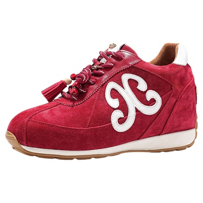 艾今25新款8.5cm增高休闲德训鞋