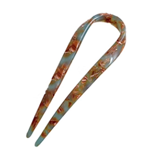 简约醋酸u型发簪女古风高级感丸子头神器发钗簪子2025新款头饰ins