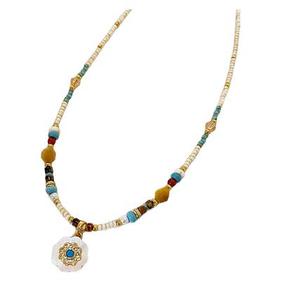 真被这条项链美到~串珠锁骨项链