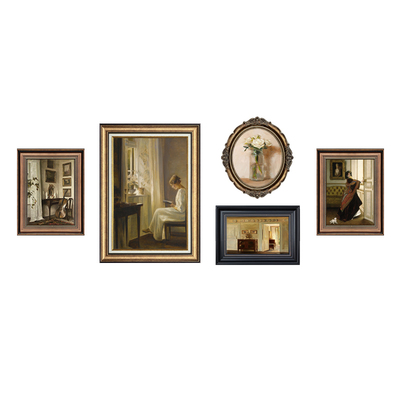 美式复古系列客厅卧室装饰画