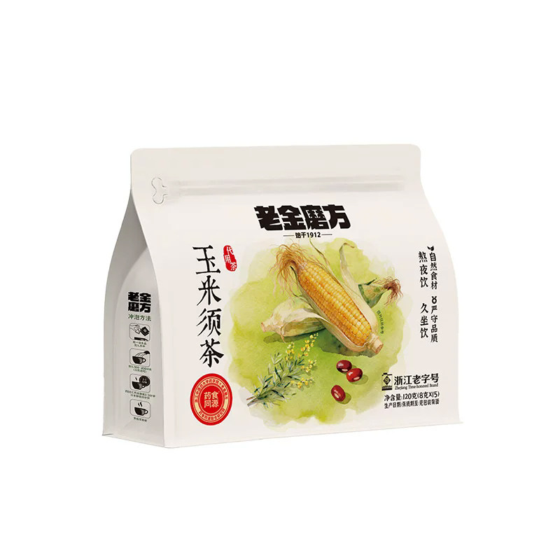老金磨方玉米须茶120g