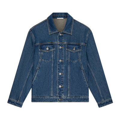 nicerice好饭全棉靛蓝牛仔夹克