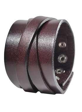 韩版复古朋克风皮手环配饰皮手镯