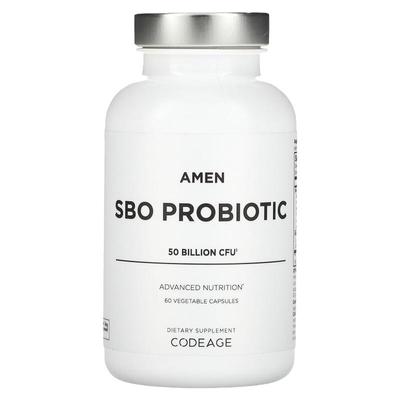 Codeage,Amen，SBO 益生菌，500 亿 CFU，60 粒素食胶囊