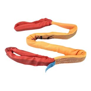 邦强起重吊带工业吊车扁平吊绳尼龙吊装带柔性吊带彩色吊绳帆布带