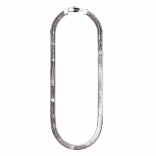 新品19ss嘻哈 X 联名ins超火 HERRINGBONE NECKLACE 钛钢项链潮牌