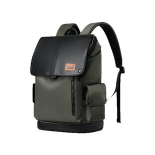 Lee时尚休闲双肩包女背包户外旅行包大容量电脑包高中学生书包男