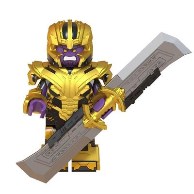 复仇者联盟钢铁侠积木人仔玩具