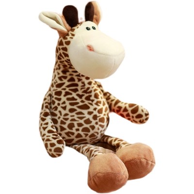 丛林老虎狮子长颈鹿毛绒玩具娃娃
