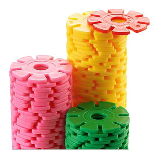 科巢儿童雪花片大号加厚积木拼装拼插幼儿园宝宝益智玩具男孩女孩