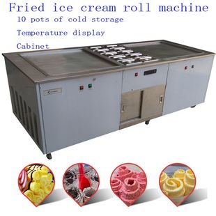 Fried ice cream 佳石 110V 冰激凌机 machine 炒冰淇淋机 泰式