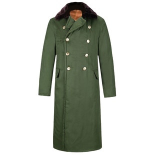 执正官军棉大衣棉袄加厚户外长款防寒服劳保款冬季男女加厚棉服装