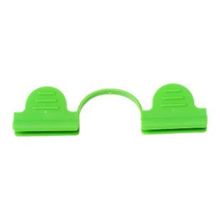 压膜夹小拱棚塑料膜卡扣防风塑料夹玻璃纤维杆压膜卡二膜大棚夹子