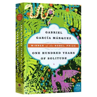 百年孤独 英文原版 One Hundred Years of Solitude 加西亚马尔克斯 诺贝尔文学奖 经典文学小说 进口英语书籍 可搭霍乱时期的爱情