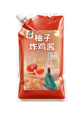 柚子商用韩式炸鸡酱琥珀蜂蜜风味