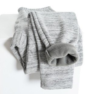 帝日斯诺保暖裤男鲨鱼裤加绒加厚护膝裤秋裤抗严寒秋冬紧身棉裤