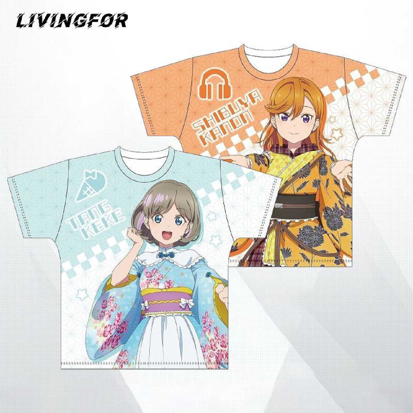 Superstar二次元T恤涩谷动漫痛衣周边短袖男女衣服