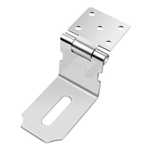 304不锈钢锁扣直角卡扣门扣门栓搭扣防盗插销老式木门门锁门鼻子