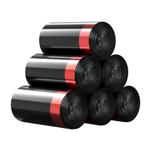 垃圾袋加厚家用手提式黑色特厚超厚厨房专用大号一次性抽绳塑料袋