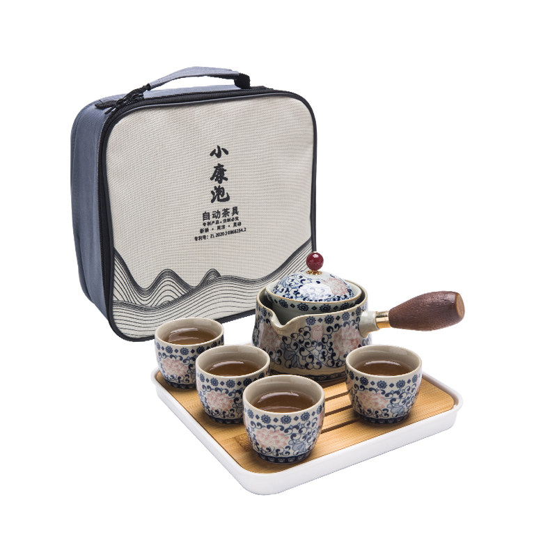 旅行便携360旋转茶具户外功夫