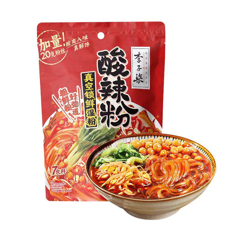李子柒酸辣粉多料包正宗味道