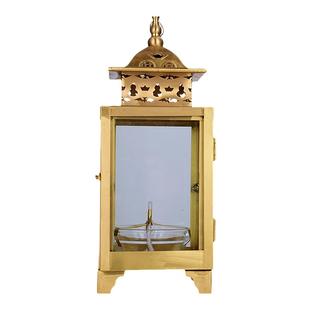 供佛防风铜油灯四面防风天灯酥油灯铜塔灯铜碗油灯烛台包邮灯座