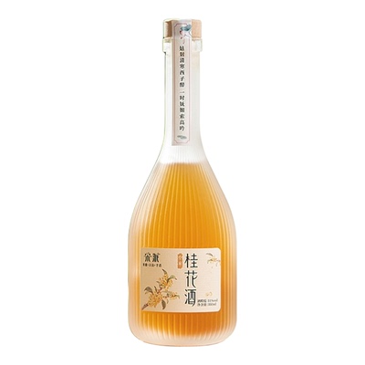桂花酒宋派果酒11度半甜型低度米酒果酒黄酒女士微醺酒小米桂花酒
