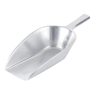 加厚平底铲纯铝制多用铲方口铝合金一体小铲子粮食铲冰铲撮瓢铝铲