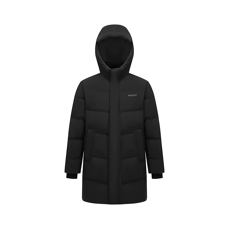 波司登经典休闲连帽修身羽绒服