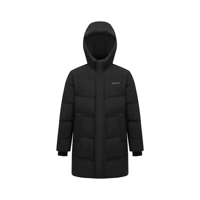 波司登经典休闲连帽修身羽绒服
