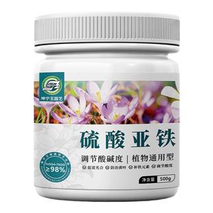 坤宁王硫酸亚铁花肥料水溶肥花卉酸性植物营养液茉莉花栀子花茶花