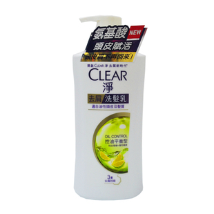 香港版CLEAR清扬洗发水多效水护冰怡薄荷止痒控油平衡洗发露750ml
