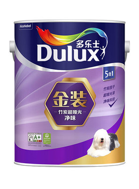 多乐士金装竹炭超哑光净味五合一