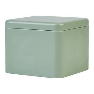 高级感茶叶盒方形马口铁罐通用花果白茶绿茶食品海参片枸杞储存罐