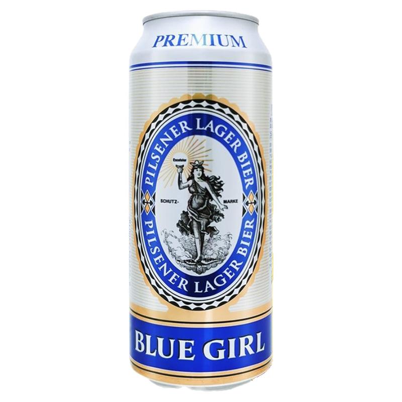 蓝妹德国风味啤酒500ml*24罐