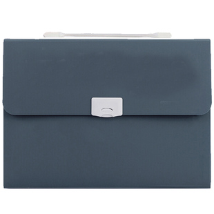 得力保单专用袋收纳包整理手册中国人寿太平洋太平保险保单收纳盒定制家庭保单检视文件夹a4多层风琴包保险包