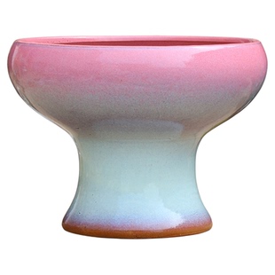 火锅花盆清仓大口庭院造型陶瓷大手捧特大号老桩多肉植物绿植花盆