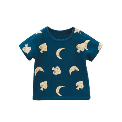 whitewheat圆领洋气短袖t恤