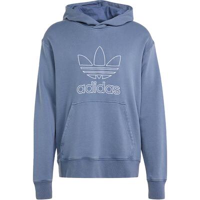 Adidas/阿迪达斯正品三叶草男士运动宽松连帽套头卫衣IR7991