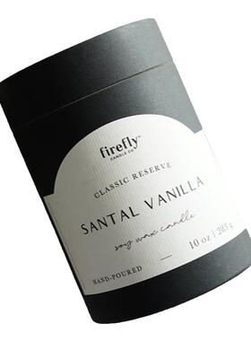 美国firefly香薰蜡烛经典玻璃罐