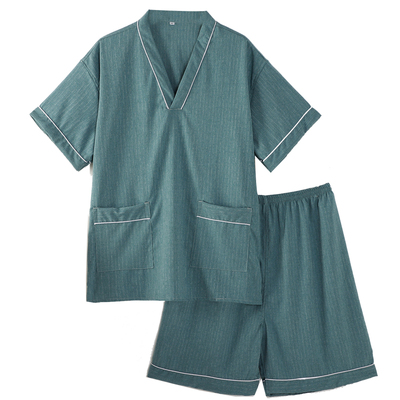 高档汗蒸服男桑拿按摩服套装