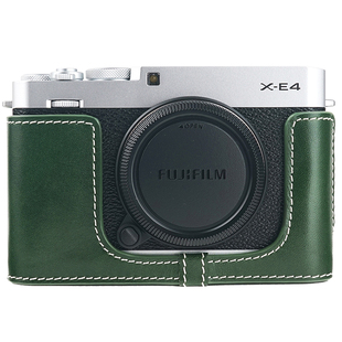 现货 TP原创真皮富士XE4相机包皮套X-E4相机套保护套手柄手工牛皮