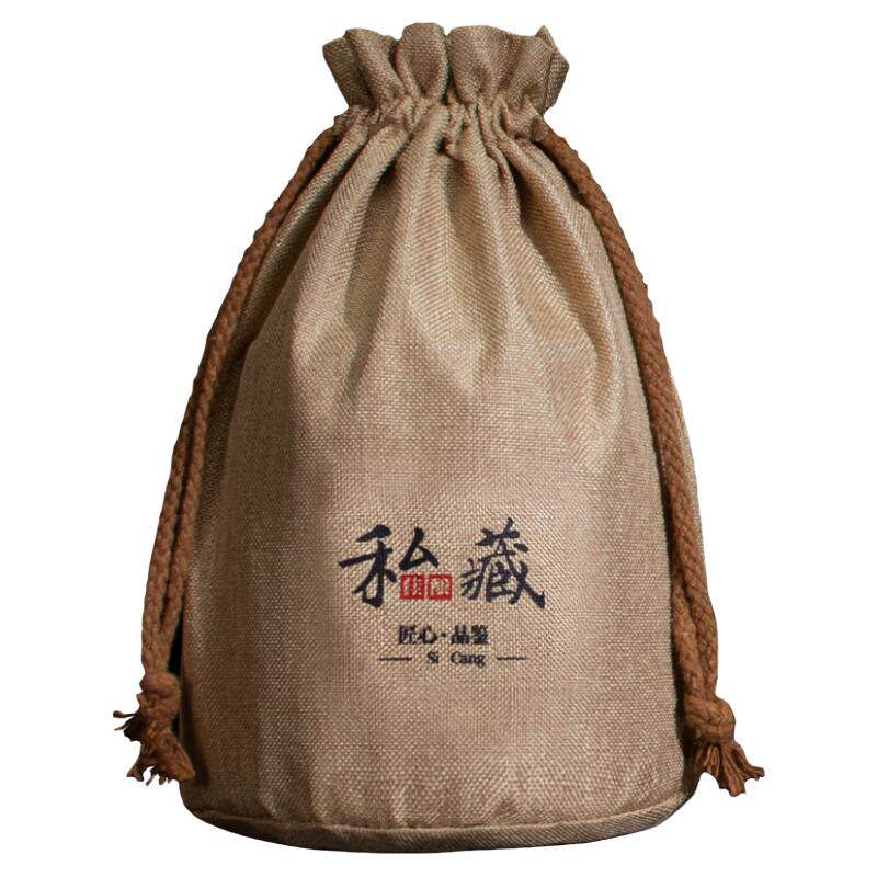 【酒瓶配件】手提麻布袋束口袋子 包装全套定制老式中国风diy小号
