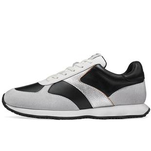 ASH女鞋春夏SCOOP真皮拼色运动鞋女厚底内增高休闲鞋潮鞋