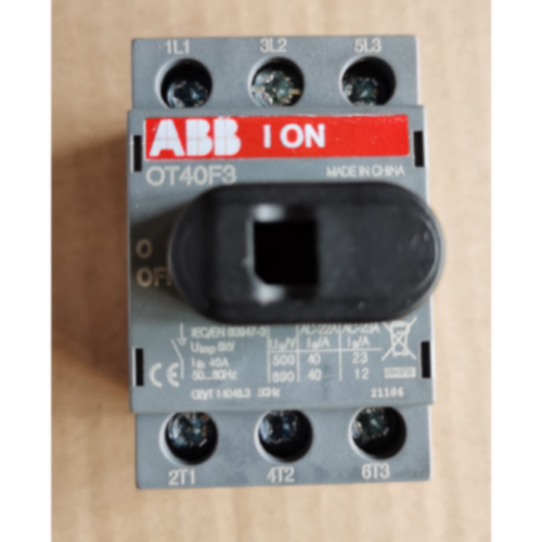 议价原装ABB隔离开关   OT40F3    3P  40A