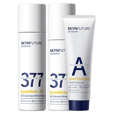 肌肤未来377水乳套装补水保湿美白深层清洁控油洗面奶女官方正品
