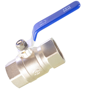 4/6分黄铜二片式球阀内外丝大流量直通阀门水管开关1/1.2/1.5/2寸