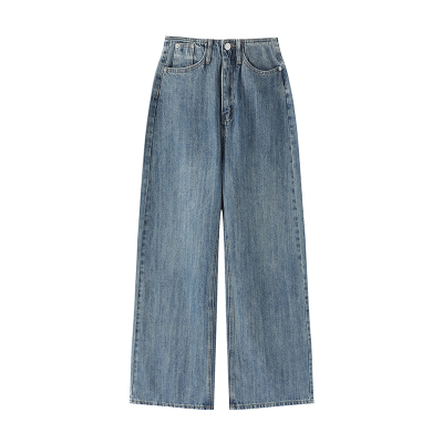 高腰常规厚度2022春季牛仔长裤