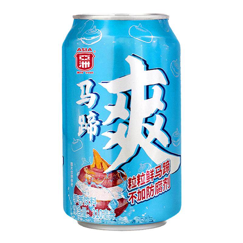 ASIA亚洲马蹄爽马蹄粒不低于16克配料表干净荸荠汁